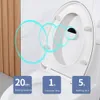 Valves Toilettes Capteur de rinçage automatique infrarouge Smart Wiless Wiless Flush Momeding Defecation Flusher Salher Accessoires 231113