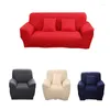 Housses de chaise 20232023 Housse de canapé élastique antidérapante couleur unie personnalisée