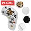 Other Golf Products Cute Animal Design Iron Head Covers Headovers with White Color and Long Neck 49 ASPX 10pcs 230413