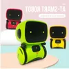 Freeshipping Newest Type Smart Robots Dance Voice Command 3 Languages Versions Touch Control Toys Interactive Robot Cute Toy Gifts for Dqet