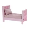 Pośrodek Nordic Retro Mini Bed Baby Po Props Bawełniany lina