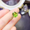 Cluster Rings Ring Sterling Silver 925 Blue Corundum Garnet Natural Peridot Opal Free Mailing Women's Engagement Gift Fine Jewelry