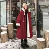 Damen Trenchcoats Lammwolle Baumwolljacke Korea Lose 2023 Winter Plus Samt Schnee Parkas Warmer Kapuzenmantel Lässiger weiblicher langer Mantel