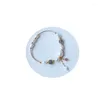 Bracelets de charme Plaqué or fait à la main baroque naturel perle d'eau douce pierre de lune bracelet pour femme bijoux de mode cadeau de mariage