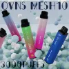 Originele OVNS MESH 10 Wegwerp Vape E-sigaretten starterkit 3000 Rookwolken Pen 10 ml Pod 1200 mah Batterij Voorgevulde Mesh-spoel Vaporizers Authentieke groothandel