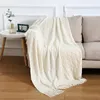 Filtar Tongdi Raschel Filten Soft Throw Rhombus varm elegant spetsfleece miljövänlig dekor för drop cover bäddsoffa sängöverdrag 230414