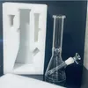 ACOOK fabrique un bécher de narguilé en verre Bong conduites d'eau dab rig receveur matériau épais pour fumer des bangs de 10,5 "