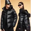 Parkas pour hommes Hommes blanc canard doudoune chaude à capuche épaisse doudoune manteau mâle décontracté de haute qualité pardessus thermique hiver Parka couples J231111