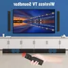 FreeShipping Wireless Detachable Bluetooth TV Soundbar Speaker Home Theater Sound Bar Support Optical SPDIF AUX IN Pxkgt