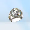 6st Lotship Hop Twotone Men Band Rings Buffalo Nickel som hedrar American West Ethnic Style Jewelry Mens Ring Storlek 7127360565