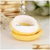 Jewelry Boxes Mini Cute Candy Color Arons Ring Necklace Carrying Case Organizer Storage Box For Women Girl Drop Delivery Pack Dhgarden Dh0K3