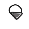 Designer Lettre Triangle Badge Bandes de Caoutchouc Femmes Élastique Corde À Cheveux Femmes Style Décontracté Cheveux Accessoires Filles Haute Qualité Bijoux Cadeau Couleur Mixte