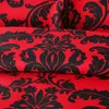 Zestawy pościeli J European Style Red Black Sets 3PCS Queen 228x228cm Blothes Bed Culen Cover Zestaw Brak arkusza No Schownictwo 230413