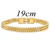 Link Bracelets Jewelry Gift Male Boyfriend Korean Style Men Hand Chain Stainless Steel