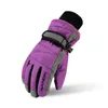 Guanti da sci Outdoor Inverno Guanti da sci per famiglie unisex Guanti da donna antivento impermeabili in cotone Spessore Guanti da sci sportivi da snowboard 231114