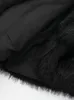 Pelle da donna in ecopelle moda soffice pelliccia sintetica giacche da donna sciolto peloso colletto rovesciato cappotti a maniche lunghe donna inverno vintage caldo soprabito da donna 231114