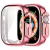Apple Watch Iwatch 8 Serisi Ultra Akıllı Saatler için Akıllı Saatler Görünümü Deniz Kayışı Yeni 49mm Sport Saat Kablosuz Şarj Smartwatch kayış kutusu kapak Kılıfı
