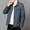 Vestes pour hommes de haute qualité hommes en vrac 2023 printemps et automne haut affaires décontracté couvert bouton manteaux homme vêtements d'extérieur coupe-vent vêtements