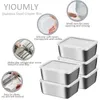 Plates Grade Stainless Steel Sealed Box Crisper Refrigerator Special Storage Picnic Portable Lunch