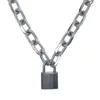 Sautoirs faits à la main cool cadenas pendentif collier streetwear punk colliers gothique tour de cou bijoux de fête 231114