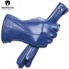 Fem fingrarhandskar Pekskärm Läderhandskar Highend Glove äkta läder Vinter Keep Warm Women's Gloves2226 231114