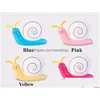 Party Favor Night Light Decorative Lamp Lampe Bedroom Children Kids Baby Usb Battery Led Snail Slee Toilet Za2541 Drop Delivery Home Dhopv