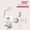 Specchi compatti Specchio LED 10X Specchio per trucco Specchio flessibile Specchio cosmetico ingranditore illuminato con luce Trucco Miroir Specchi da bagno 231113