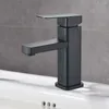 Bathroom Sink Faucets Black Basin Faucet Family Antirust Cloth Is Sufficient Quiet Soft Water Stainless Steel Plastic Effectively Filter