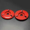 Freeshipping 90Mm Diameter 16Mm Bore Red Power Wood Carving Disc Angle Grinder Attachment Ucuvw