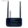 Roteadores Wiflyer WiFi LTE Router 300Mbps 2-LAN Wireless Network Omni II em russo com 2.4GHZ 5dbi 2 antenas para USB 4G Modem Dongle Q231114