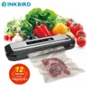 Termômetros domésticos Inkbird INKVS01 Seladora de alimentos a vácuo 110V Máquina de selagem automática com modos de umidade seca Cortador embutido para preservação 231114