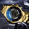 Horloges Mannen Luxe Zakelijke Horloges Casual Mode Kalender Datum Klok Mannelijke Rvs Quartz Horloge relogio masculino 231114