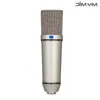 FreeShipping Mic U87 Condensador Estúdio Microfone de diafragma grande para gravação vocal Teqid