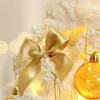 Dekoracje świąteczne sztuczna choinka biała mini świąteczna sosna dekoracje z lekkim stołem świąteczne dekoracja ozdoby domu prezent 231113