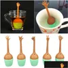 Kahve Çay Araçları Sile El Hareketi Infuser Yeniden Kullanılabilir Başparmak Tamam evet Palm Seviyorum Seni Style Bitkisel Baharat Damlası Ev Bahçe Kitch Dhtmn