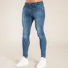 Jeans masculino cintura elástica jeans skinny masculino preto streetwear casual calças de corrida de jeans de jeans High Street Slim Fit Man Fashion Denim Troushers 230414