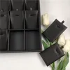 Bolsas de joyería Caja Rejilla Colgante Cajas de exhibición Anillo Collares Caja de ataúd Organizador Adorno Decoración Centro comercial de bodas