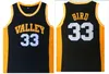 Mens Indiana State Sycamores # 33 Bird College Basketball Jerseys Luz Azul Vintage # 7 One Dream Nation Team Larry New Valley High School St