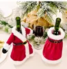 Juldekoration Julklänning Vinflaska Set Creative Christmas Wine Set Home Table Decoration BH8637