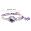 Cat Collars Leads Collar Air Tag Protective Case Verstelbare lichtgewicht tracker voor kittenpuppy huisdierenbenodigdheden zonder 230414