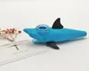 New Shark Tubi in silicone Pipa portatile con ciotola in vetro Narghilè Bong Cucchiaio da fumo Accessori per tubi Shisha