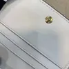 Portafogli con doppia cerniera di alta qualità Portafogli in pelle da uomo per fiore marrone Borsa da donna Monogrammi Portafogli di lusso Portafogli a tracolla Portamonete con cerniera Portafoglio mini