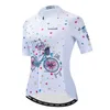 Rennjacken 2023 Frauen Kurzarmtrikot MTB Fahrradbekleidung Ropa Ciclismo Sommer Rennrad Kleidung Dame Teamuniform Atmungsaktiv