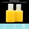 Bottles 100PCS Travel With Caps Mini Small Plastic Shampoo Empty For Liquid Lotions Toner Body Soap