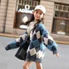 Women's Sweaters Girls Sweater Cardigan Winter Childrens Christmas Knitted Outerwear Warm Kids Loose Casual 12 13 14 Years Girl Clothes 231113