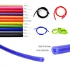 Slangar Silikon Vakuumrör Hose Silicon Tubing Universal 3mm 4mm 6mm 8mm Blue Black Red Yellow Auto Parts Car Accessories 230414