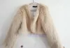 Women's Fur Faux Fur Korean Fashion Girls Fur Cardigan Short Cut Loose Long Sleeves Winter Warm Sell Faux Fur Coat Solid Color Office Lady Jacket 231113