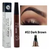 Eyebrow Enhancers 5 Colors Dark Brown 4 Point Liquid Eyebrow Pencil Microblading Waterproof Eyebrow Pencil Tattoo Eyebrow Pen Makeup 231113