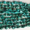 Pierres précieuses en vrac 6-11MM irrégulières pépites de turquoise pierres précieuses rondes perles de pierre naturelle pour la fabrication de bijoux bracelet à bricoler soi-même collier boucles d'oreilles