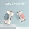 Knee Pads 1 Pair Thicken Baby Crawl Protectors Anti Cushion Walking Breathable For Infant Support